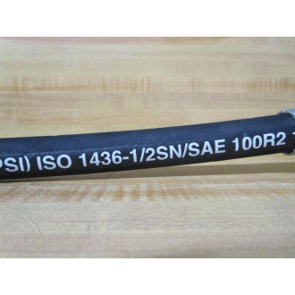 Parker 302301-6 Hydraulic Hose Assembly 3023016 18" Length - New No Box