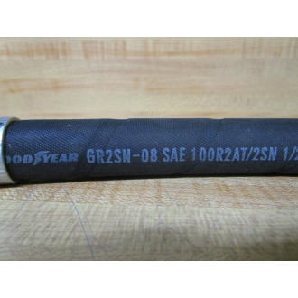 Goodyear GR2SN-08 Hydraulic Hose Assembly GR2SN08 19-12" Length - New No Box