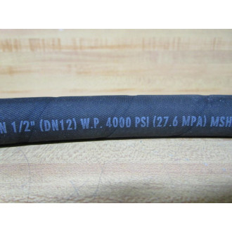 Goodyear GR2SN-08 Hydraulic Hose Assembly GR2SN08 19-12" Length - New No Box