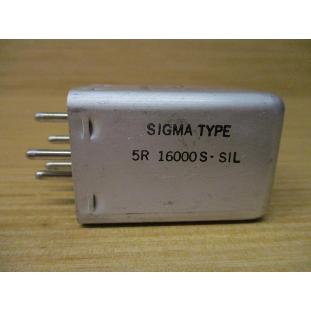 Sigma 5R-16000S-SIL Relay 5R16000SSIL - New No Box
