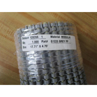 Habasit G1220 GREY PP Conveyor Belt G1220 17.71" x 4.79'