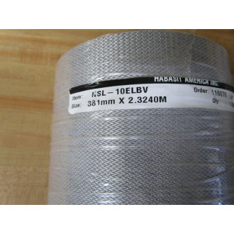 Habasit NSL-10ELBV Conveyor Belt 381mm x 2.3240M
