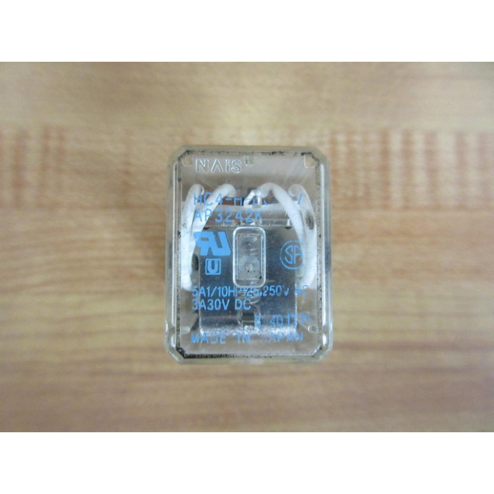 NAiS Panasonic HC4-H-DC24V Relay HC4HDC24V AP3242K - Used