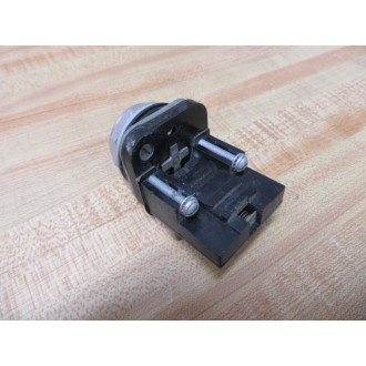 Allen Bradley 800T-B6A Push Button 800TB6A Black Old Style - Used