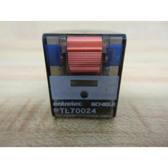 Entrelec Schiele PTL70024 Relay - Used