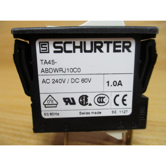 Schurter TA45-ABDWRJ10C0 Thermal 1.0A Circuit Breaker 4430.1273 - New No Box
