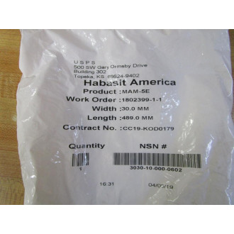 Habasit MAM-5E-30-489 MAM-5E