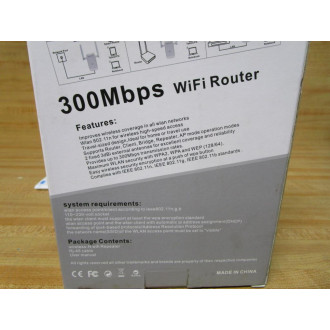 DHMXDC X00169HFZX Wireless-N Wifi APRouter 300Mbps