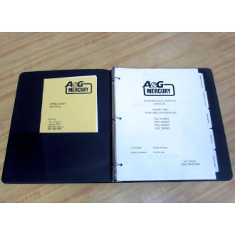 A&G Mercury CHI-72567-0 MaintenanceService Manual - New No Box