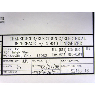 Intek A1149609 Rheotherm Flow Instruments Manual - New No Box