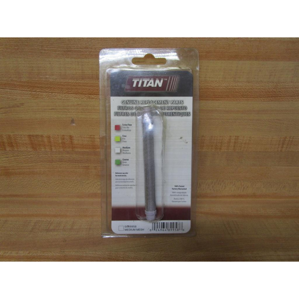 Titan 0089958 Medium Mesh White Filter