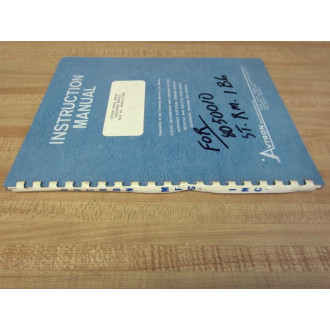 Avtron K660AC12389 Converter Module Instruction Manual - New No Box
