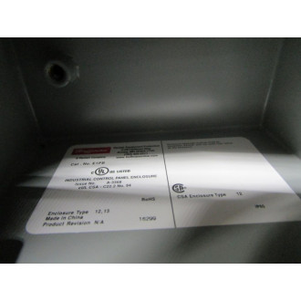 Hoffman E-1PB Pushbutton Enclosure E1PB - New No Box