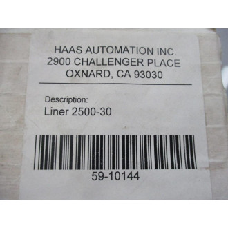 Haas Automation 2500-30 Liner 59-10144