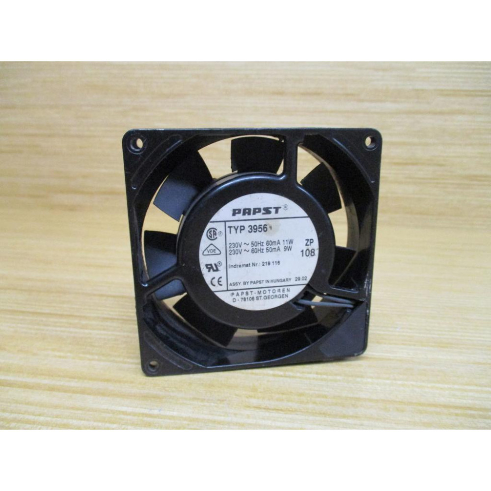 Papst TYP 3956 Axial Fan - Used