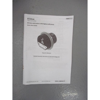 Ziehl-Abegg RH35V-6IK.BD.VR Centrifugal Fan 186261