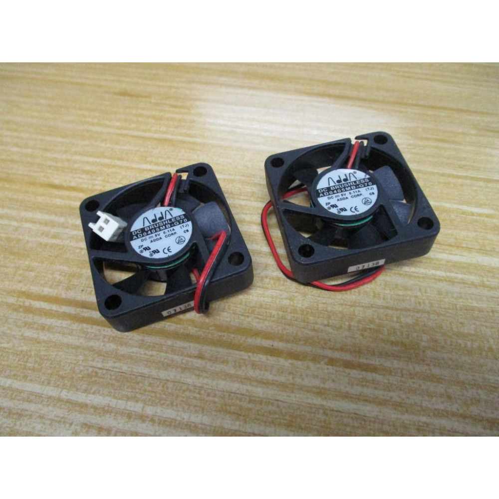 Adda AD0405MB-G70 Axial Fan AD0405MBG70 (Pack of 2) - New No Box Adda AD0405MB-G70 Axial Fan AD0405MBG70 (Pack of 2) - New No Box