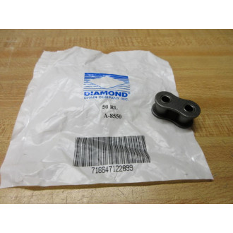 Diamond Chain Company A-8550 Roller Chain Link 50-RL (Pack of 47)