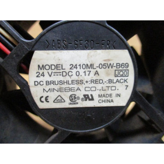 Minebea 2410ML-05W-B69 Axial Fan 2410ML05WB69 (Pack of 2) - Used
