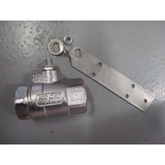 Encon 01052065 Ball Valve W Actuator & Pull Rod