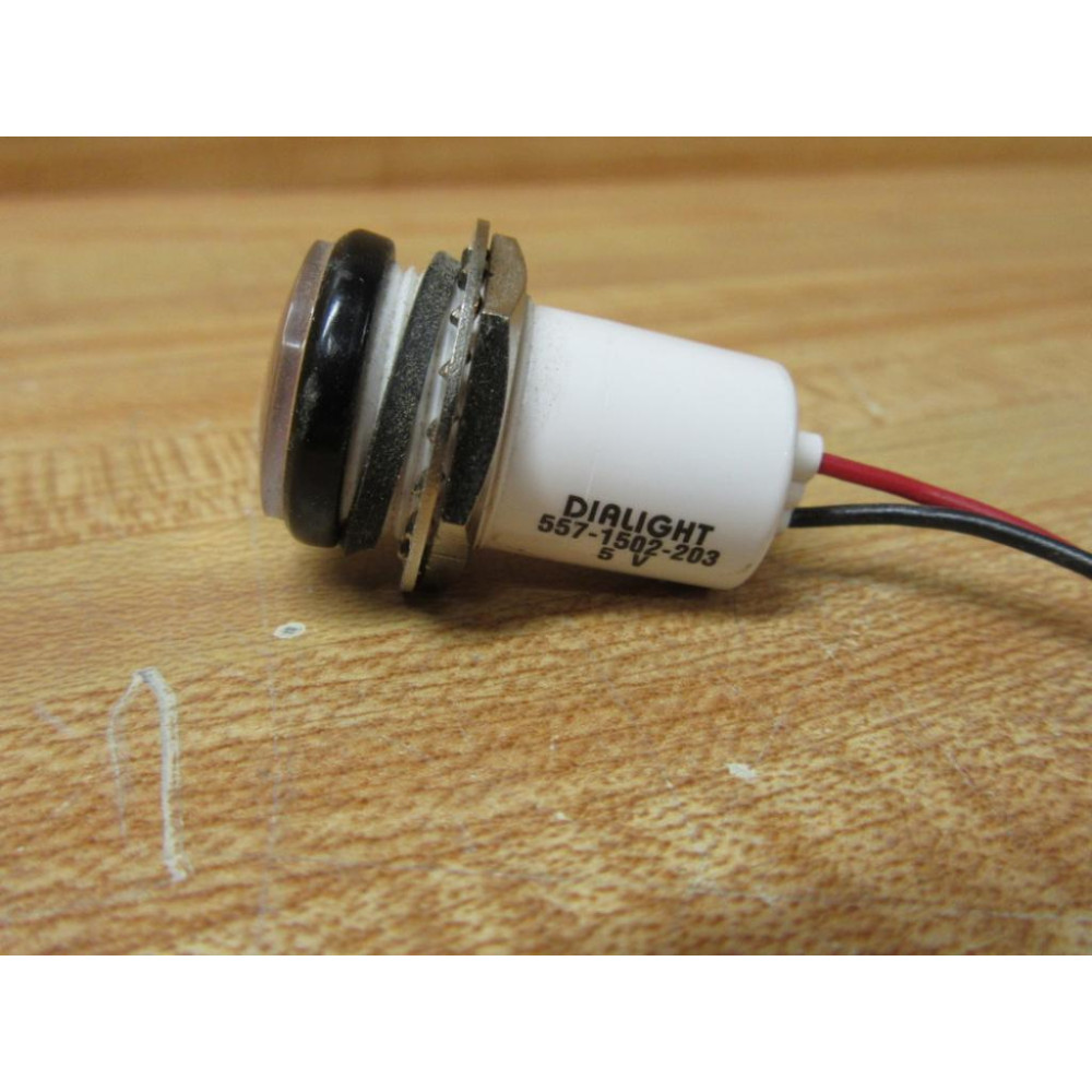 Dialight 557-1502-203 Panel Mount Indicator 5571502203 - New No Box