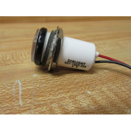 Dialight 557-1502-203 Panel Mount Indicator 5571502203 - New No Box