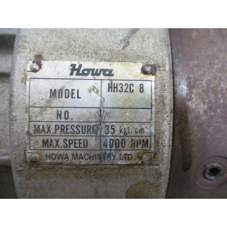 Howa HH32C8 CNC Lathe Power Chuck Actuator 40900RPM - Used
