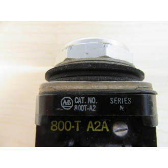 Allen Bradley 800T-A2A Push Button 800TA2A Old Style W800T-A2A - Used