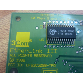 3M 03-0020-006 EtherLink III Card 3C509B-TPO - New No Box