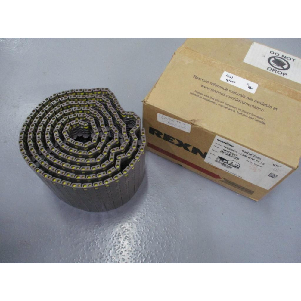 Rexnord 10028437 MatTop DTS Chain 81415791 Rexnord 10028437 MatTop DTS Chain 81415791