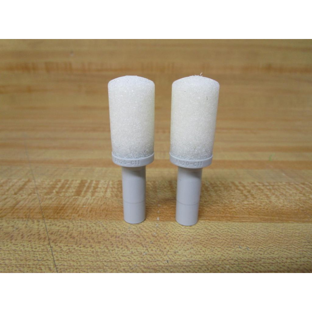 SMC AN20-C11 Silencer AN20C11 (Pack of 2) - New No Box
