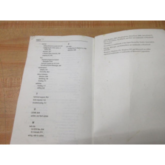 Allen Bradley 307972-P01 DeviceNet Adapter User Manual 307972P01 - Used