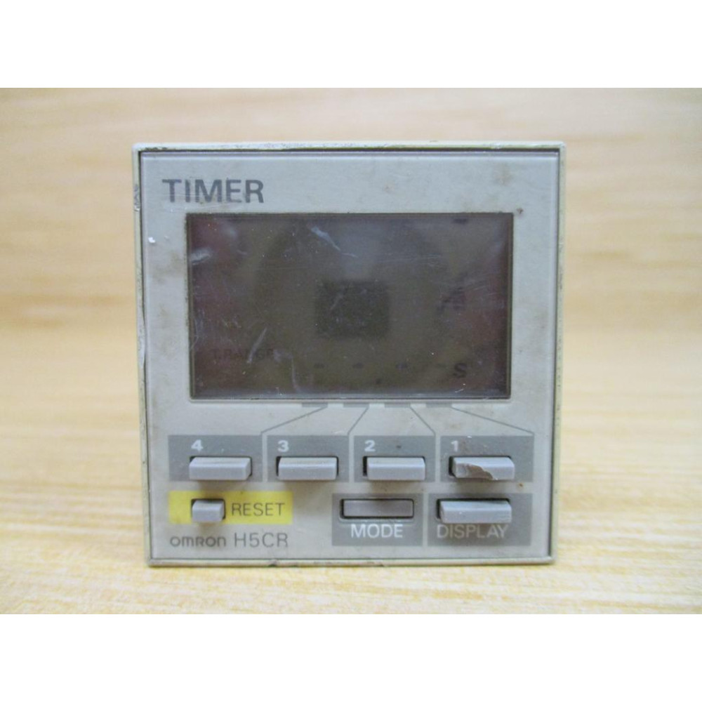 Omron H5CR-S-DC12-24 Timer H5CRSDC12-24 - Used