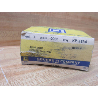 Square D 9001 KP-38R6 Schneider Pilot Light 38415 - New No Box