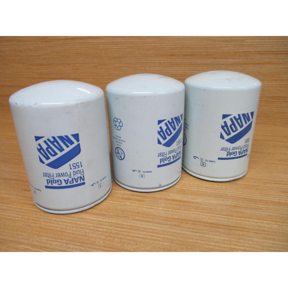 Napa 1551 Filter 1551 (Pack of 3) - New No Box