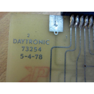 Daytronic 9163 Circuit Board 73360 73254 - Used