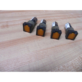 Allen Bradley 800A-L Light 800AL Amber (Pack of 4) - New No Box