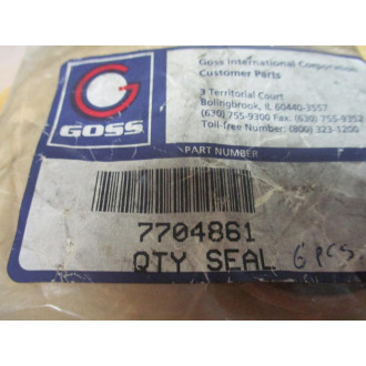 Goss 7704861 Seal (Pack of 6)