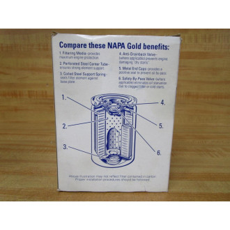 Napa 1196 Oil Filter