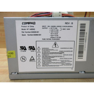 Compaq 332829-001 Power Supply HP 146SNQ - Used