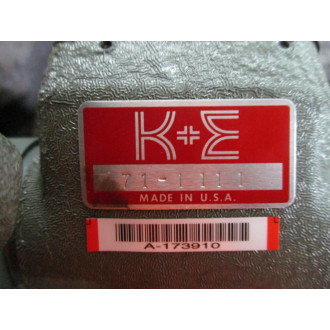 Keuffel & Esser MAN10059 Tilting Level W Micrometer 71-1111 WCase - Used