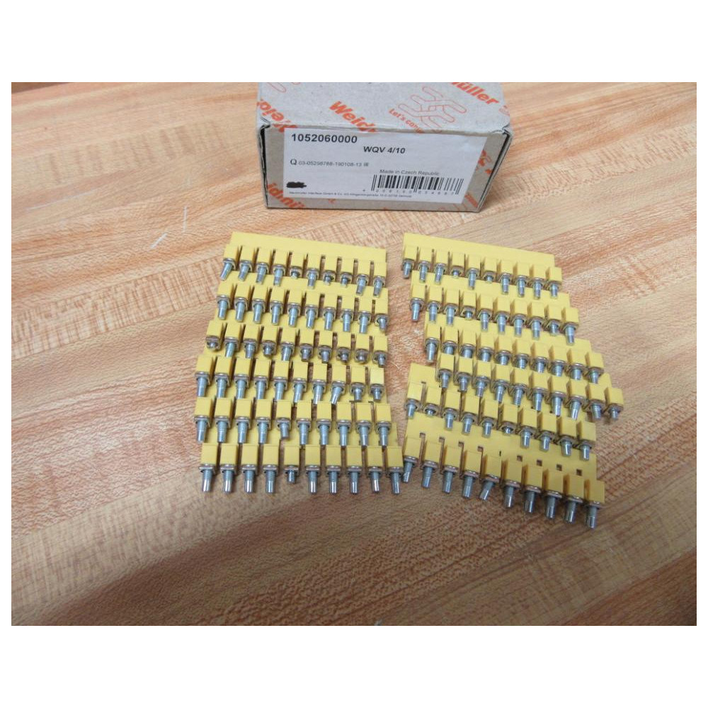 Weidmuller 1052060000 Jumper Connector WQV 410 (Pack of 12)