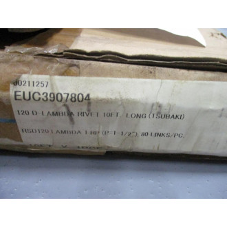 Tsubaki 120LMD Lambda Roller Chain RSD120 6' Length