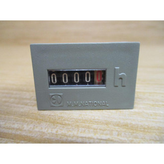 M.M.National 612110 Hour Meter - New No Box