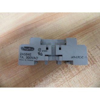 Dayton 2A584E Relay Socket (Pack of 3) - Used