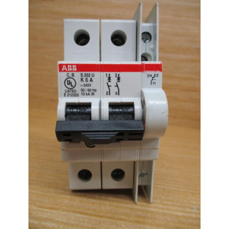 ABB S202U-K6A 6A Circuit Breaker S202UK6A W S2C-H6RU - Used