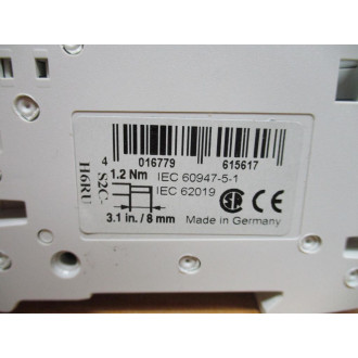 ABB S202U-K6A 6A Circuit Breaker S202UK6A W S2C-H6RU - Used