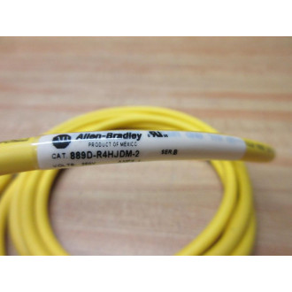 Allen Bradley 889D-R4HJDM-2 QD Cordset 889DR4HJDM2