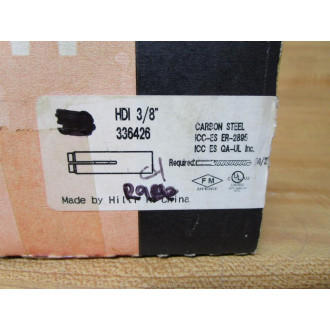Hilti 336426 Anchor HDI 38" (Pack of 32)