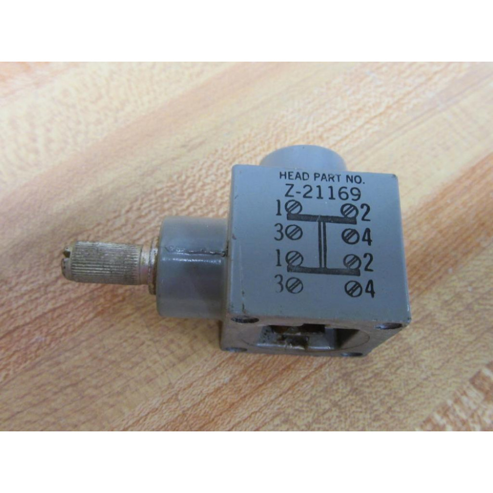 Allen Bradley Z-21169 Limit Switch Operating Head Z21169 WO Plunger - Used